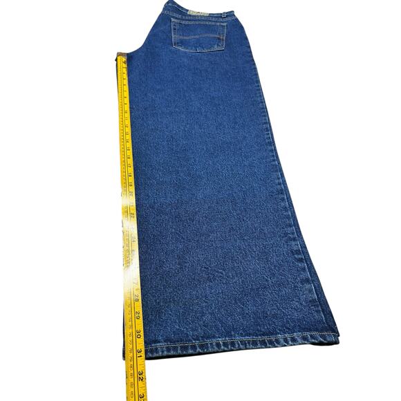 VTG SOLO SEMORE Baggy Loose fit Jeans Denim Men size 42x31 Y2K - Retro Skater - Picture 7 of 11